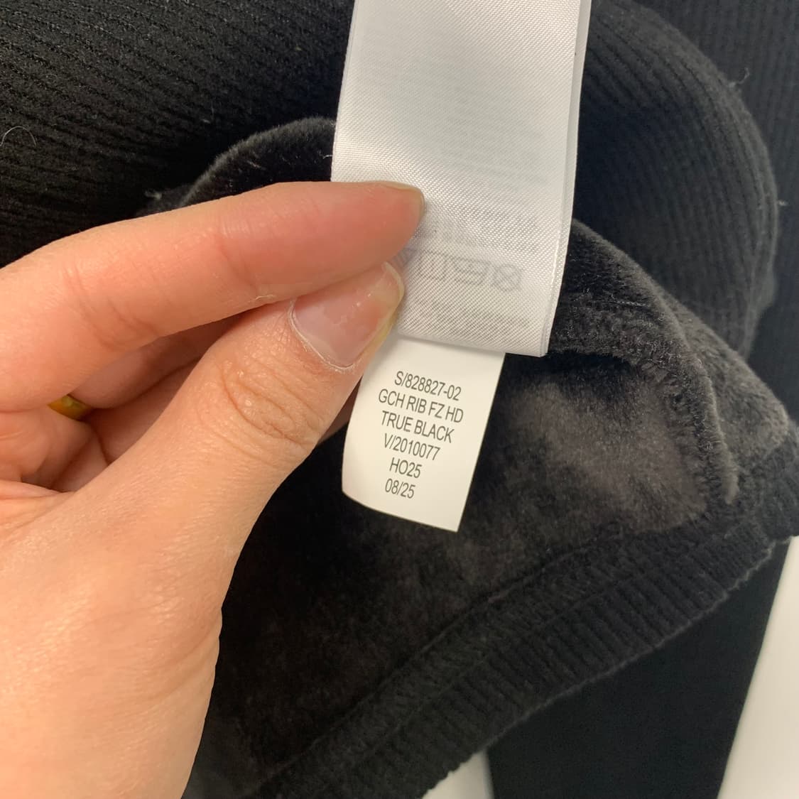 Gap 갭 코듀로이 블랙 후드집업 상품이미지6