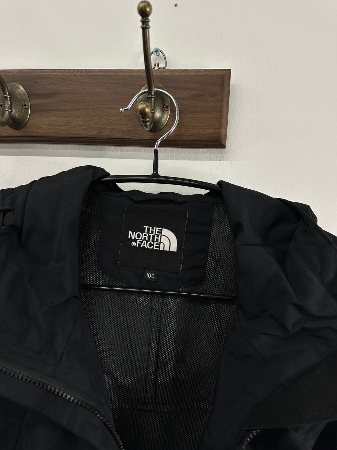 노스페이스 윈드 브레이커 블랙 100-105 상품이미지4