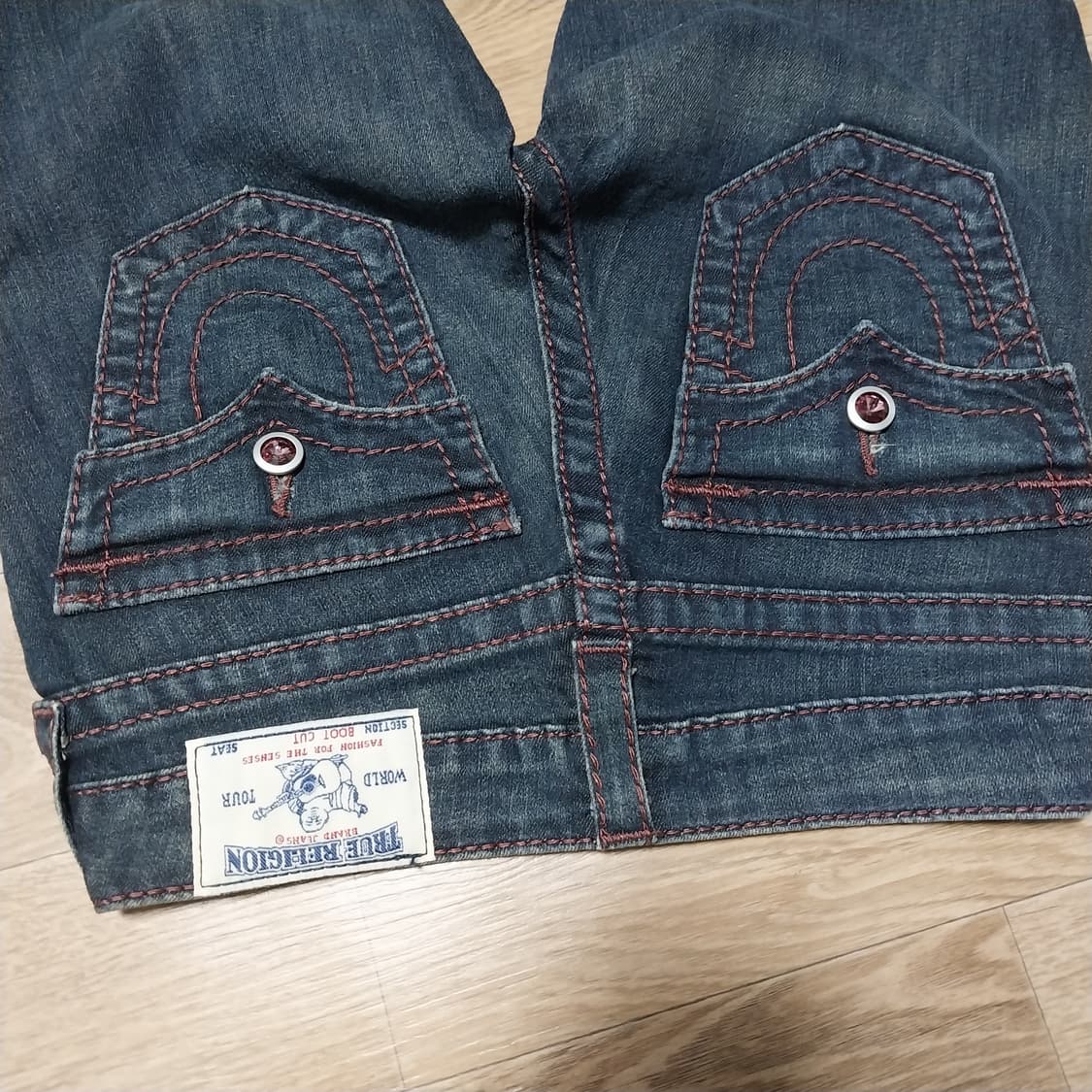 트루릴리젼 여성23 인치 스판 데님 상품이미지4