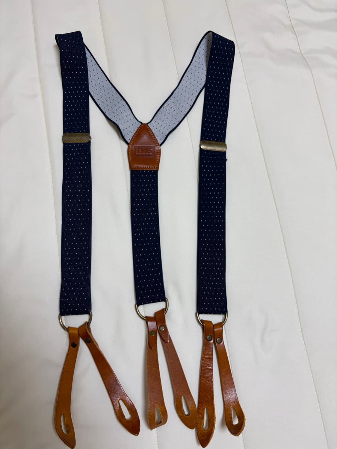 리바이스빈티지클로딩 LVC 서스펜더 블루도트 상품이미지1