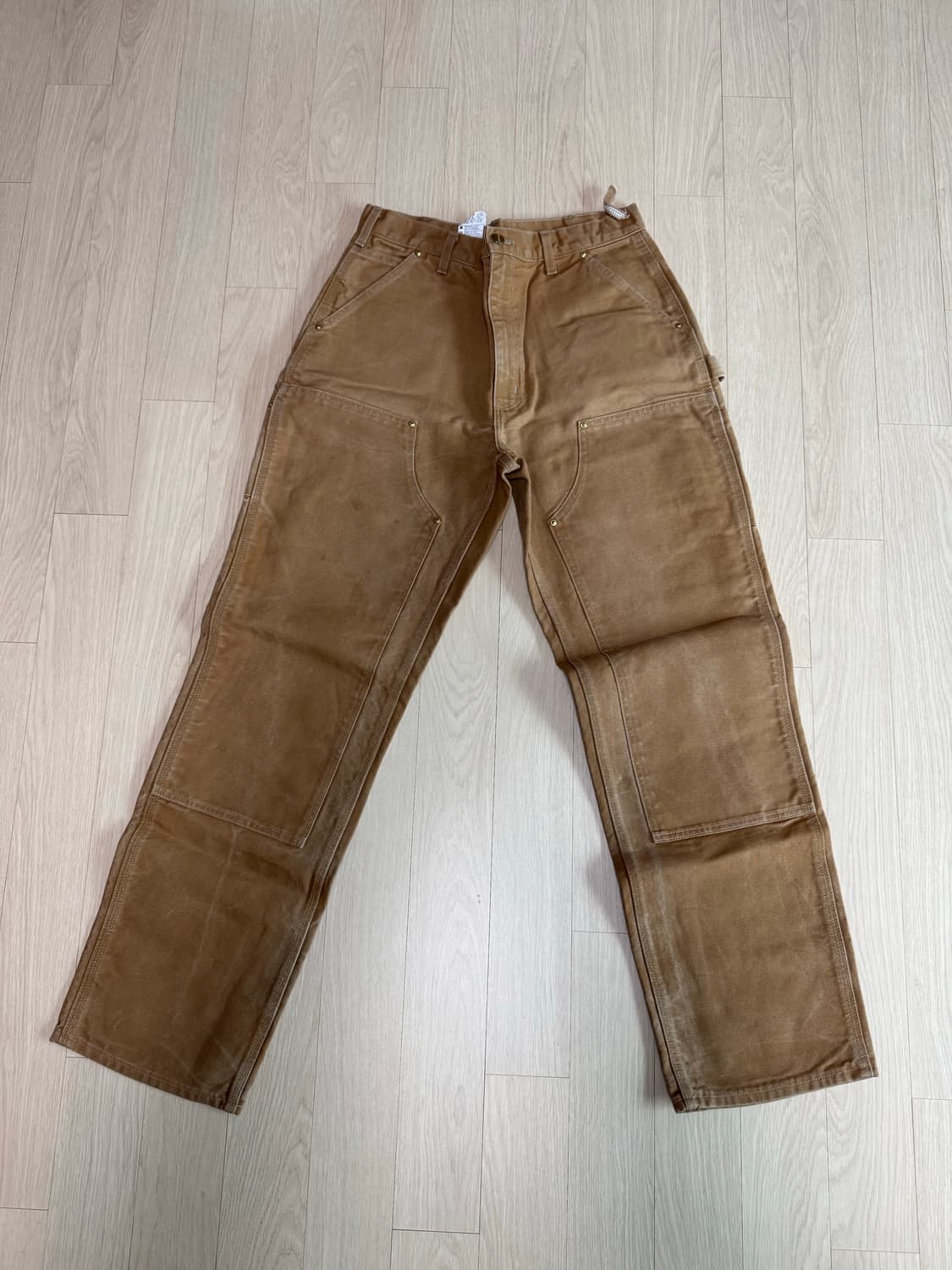 칼하트 더블니 b01 brn 실측(허리42/기장111) 상품이미지1