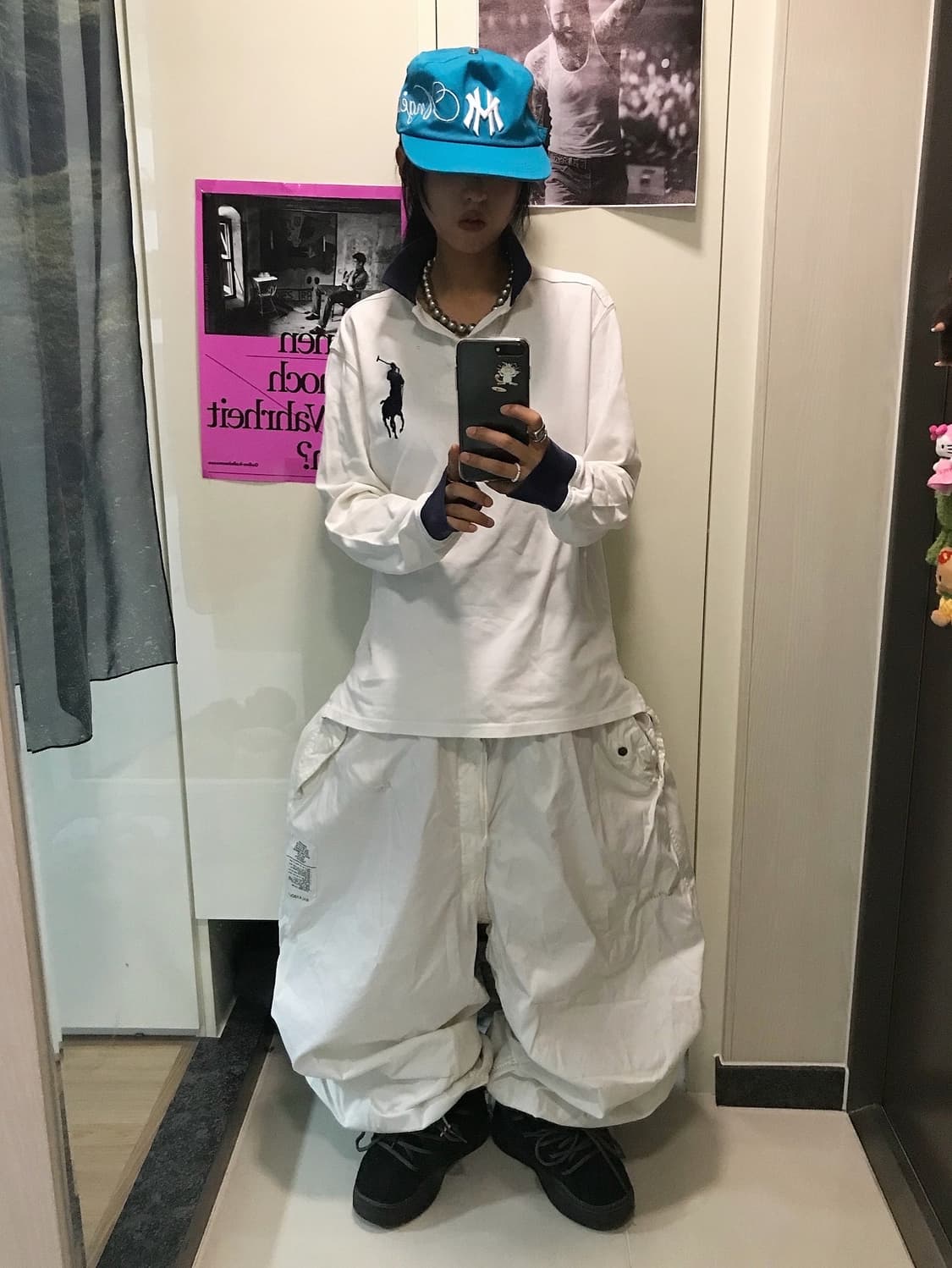 🦴 폴로 빅포니 화이트 피케 롱슬리브 🦴 상품이미지2