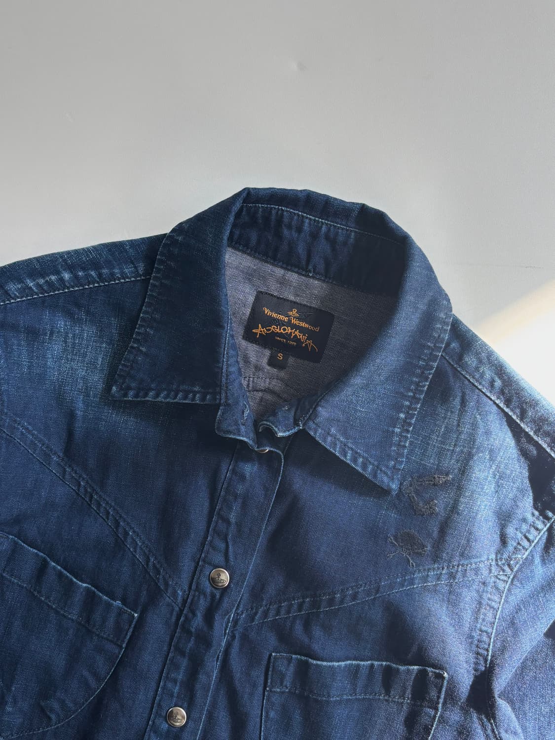 Vivienne Westwood 비비안웨스트우드 데님 셔츠 상품이미지4