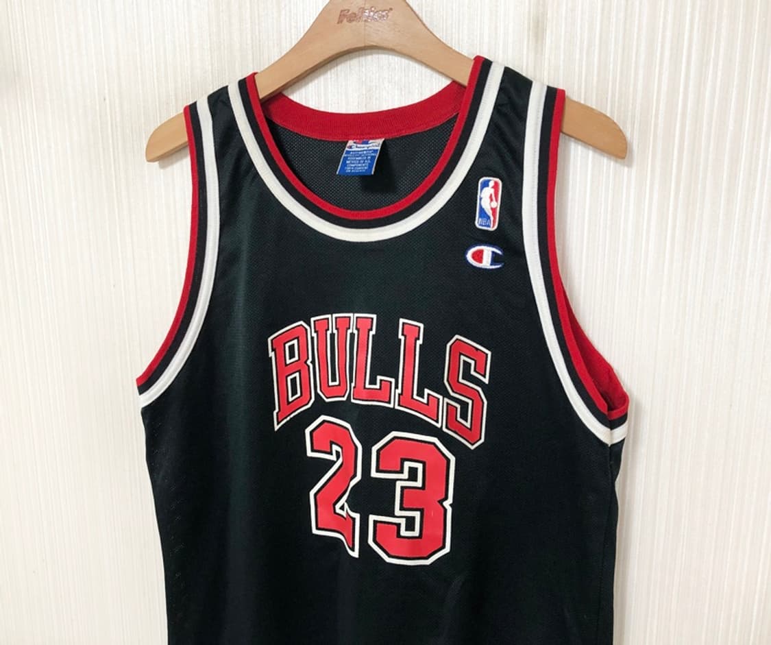 NBA 챔피온 시카고불스 올드 어센틱유니폼/져지 18/20 #23 조던 상품이미지6