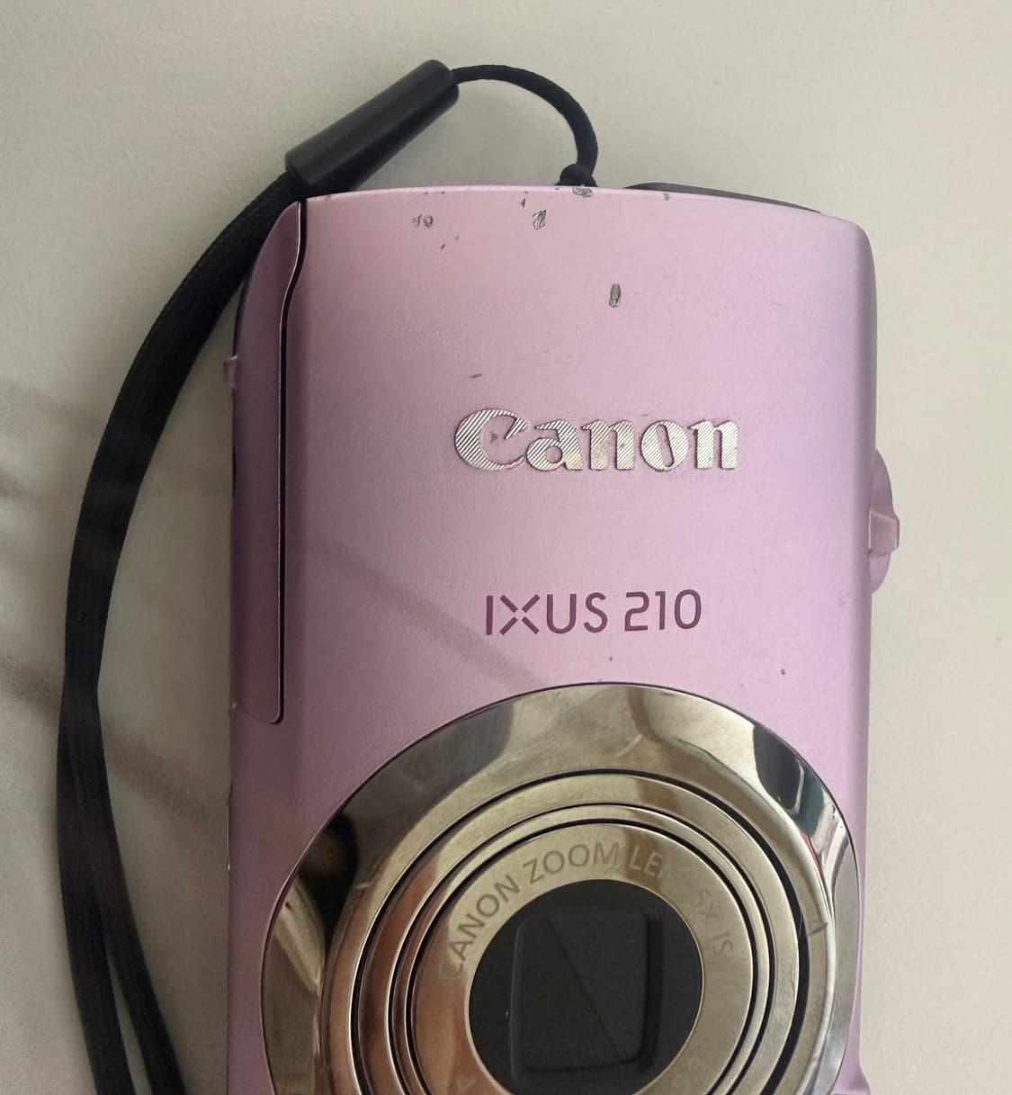 캐논 익서스 210 핑크 (기스있음,배터리 단자쪽 고무패킹없음) 상품이미지2
