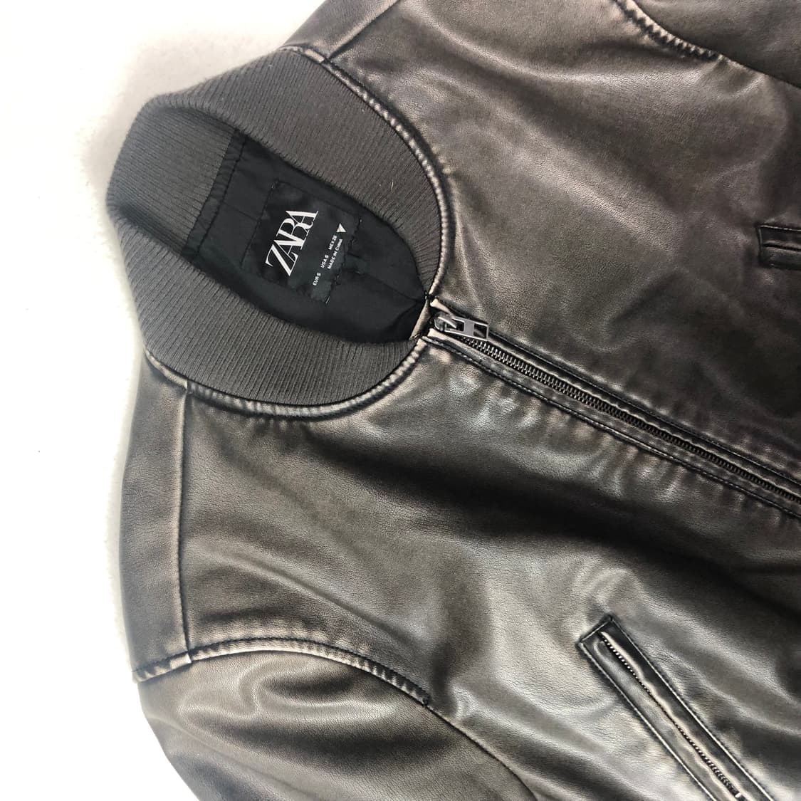 자라 레더자켓 상품이미지4