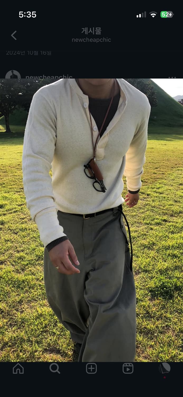 아메리칸 빈티지 헨리넥 상품이미지1