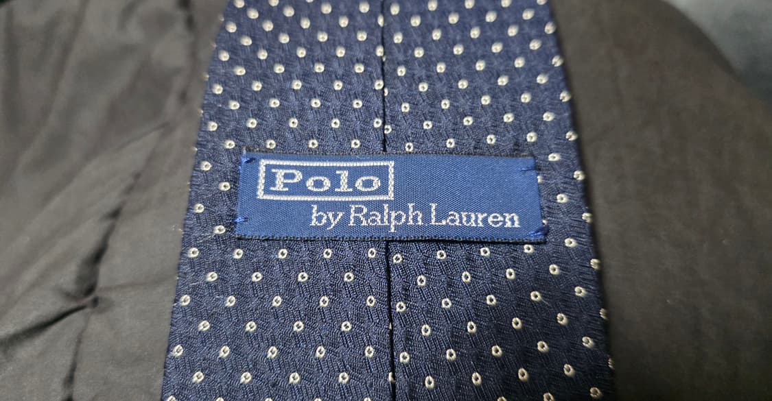 [POLO] 폴로 랄프로렌 실크 100% 도트 넥타이 (이태리 메이드) 상품이미지5