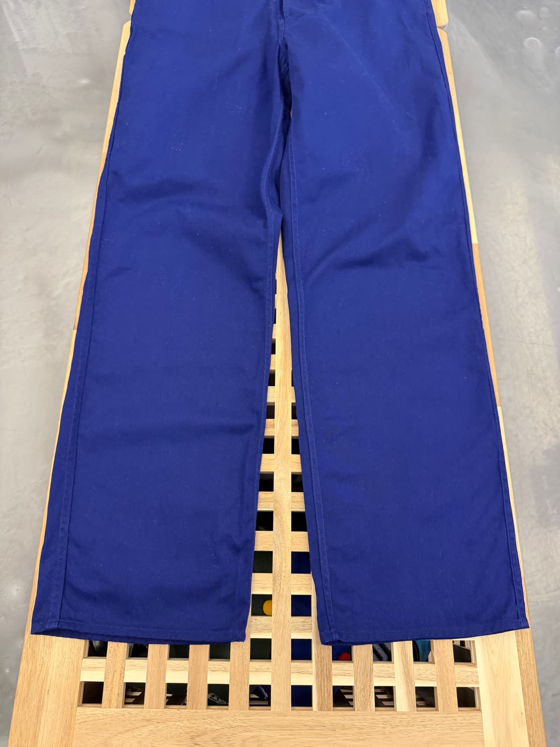1970s FRIENDSHIP WASHED NAVY 70s프렌치워크팬츠 상품이미지4