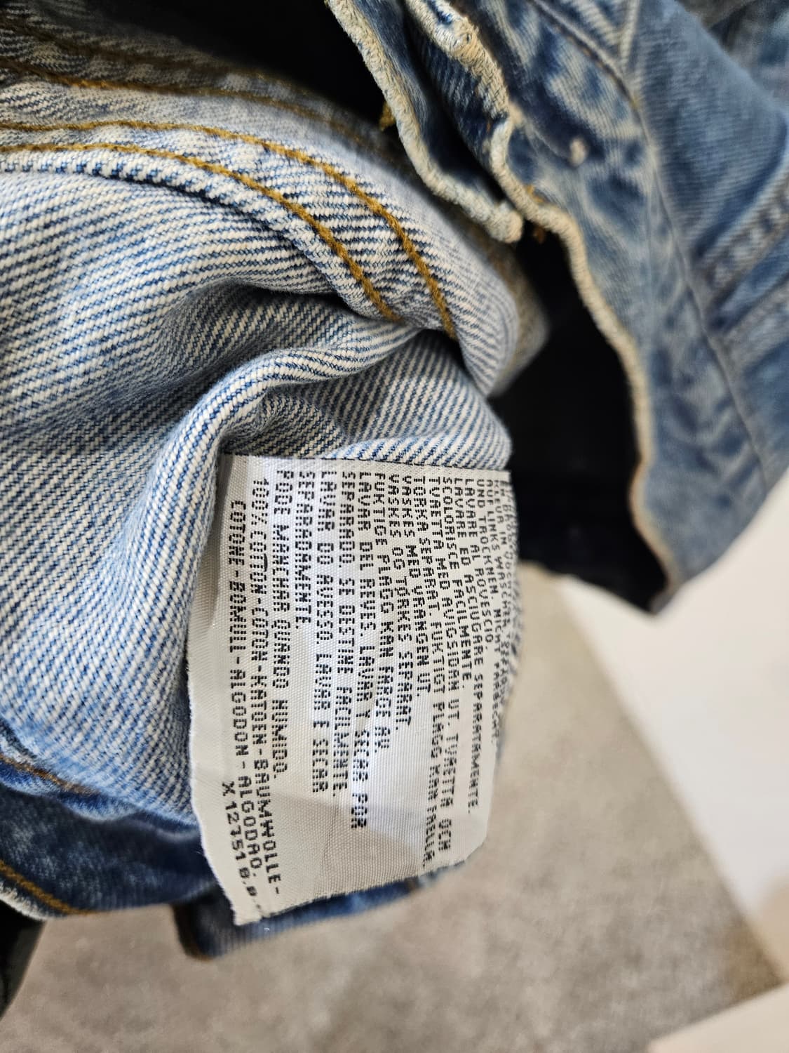 리바이스 데님 조끼 상품이미지6