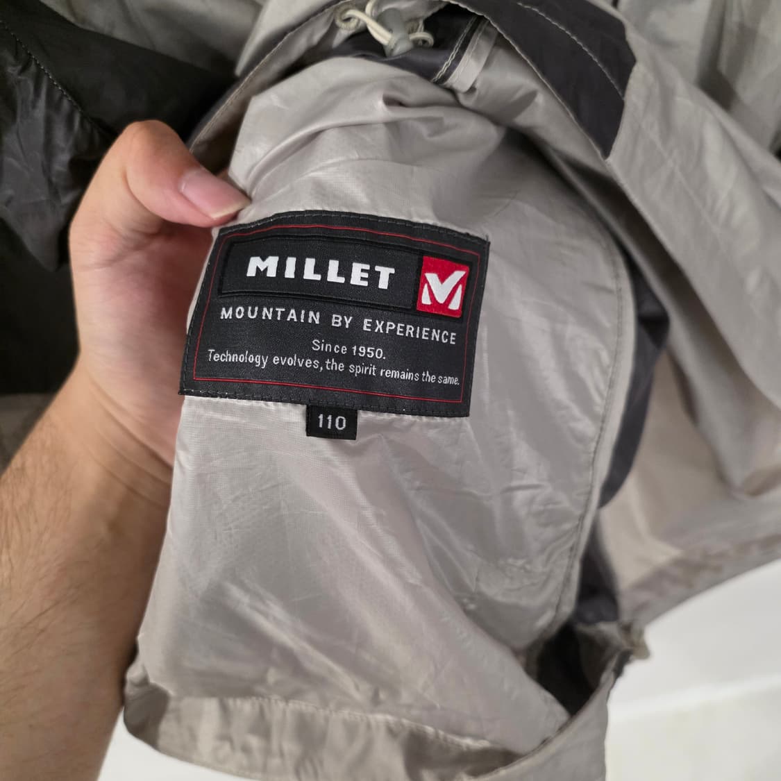 밀레 바람막이 자켓 110 사이즈 상품이미지7
