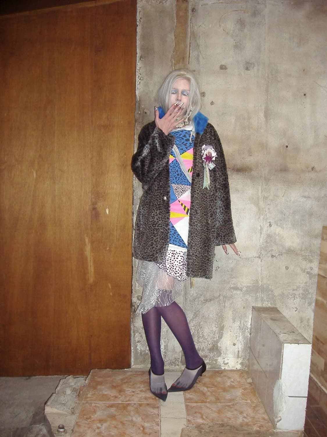 Geometric-pattern sleeveless top 상품이미지4