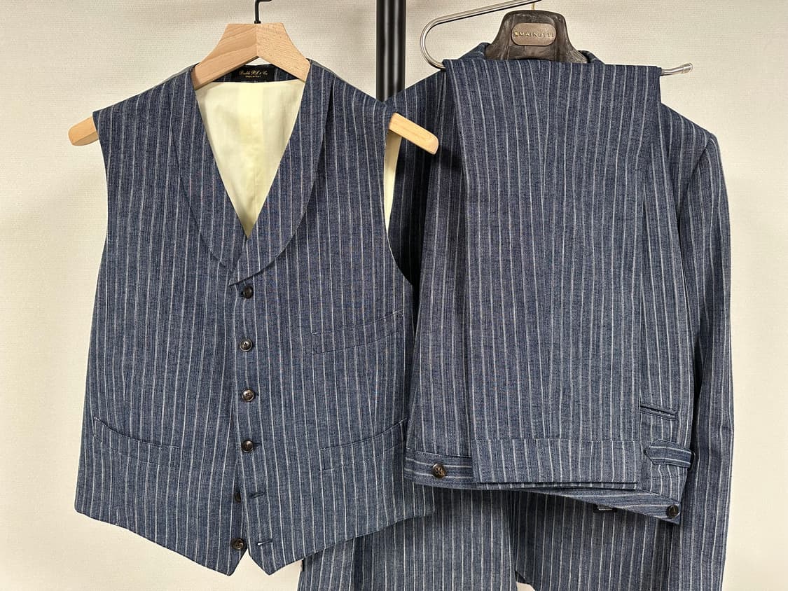 RRL 더블알엘 이태리 메이드 쓰리피스 수트 상품이미지6