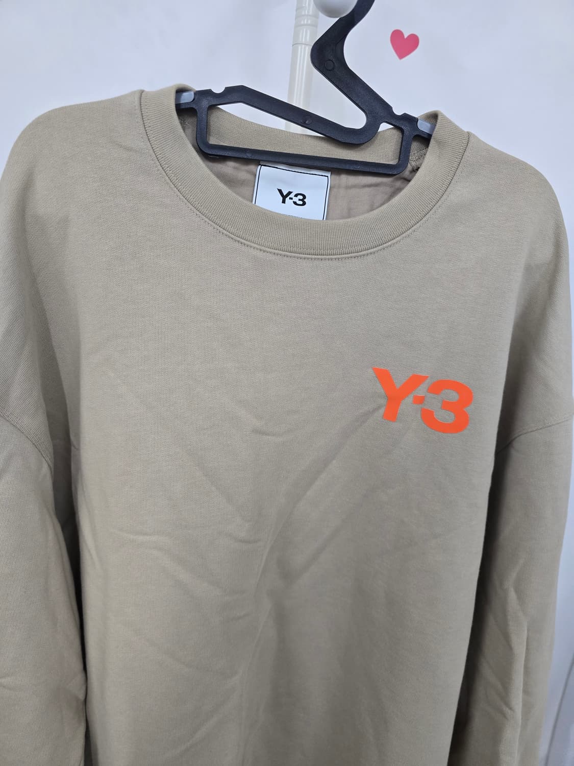 Y-3 맨투맨 베이지색상 상품이미지1