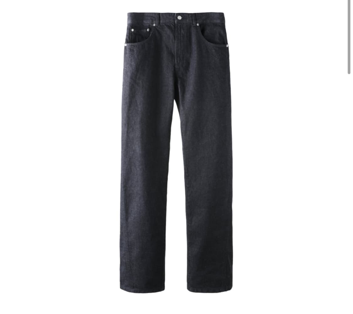 포스트아카이브팩션 데님 인디고 셋업 판매합니다 둘다m사이즈 상품이미지2