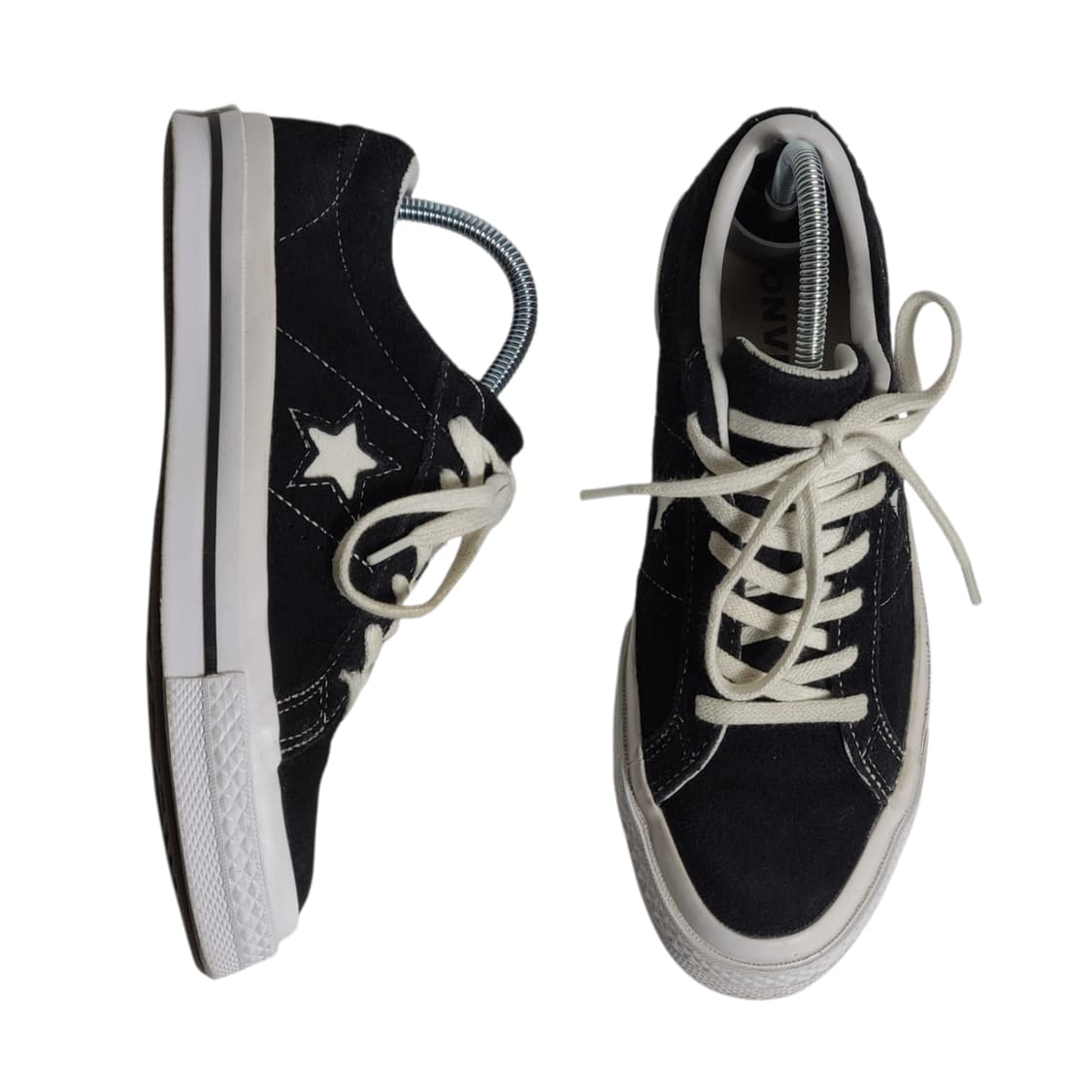 230) CONVERSE 컨버스 원스타 로우 블랙 스웨이드 상품이미지6