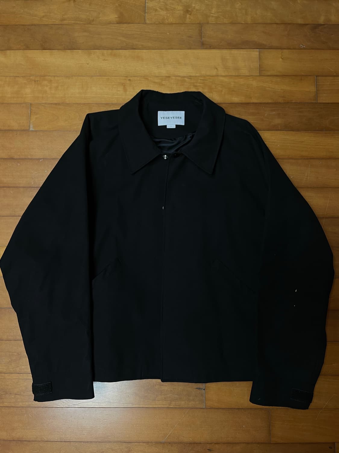 에스아이씨 스웨이드 자켓 블랙 상품이미지7