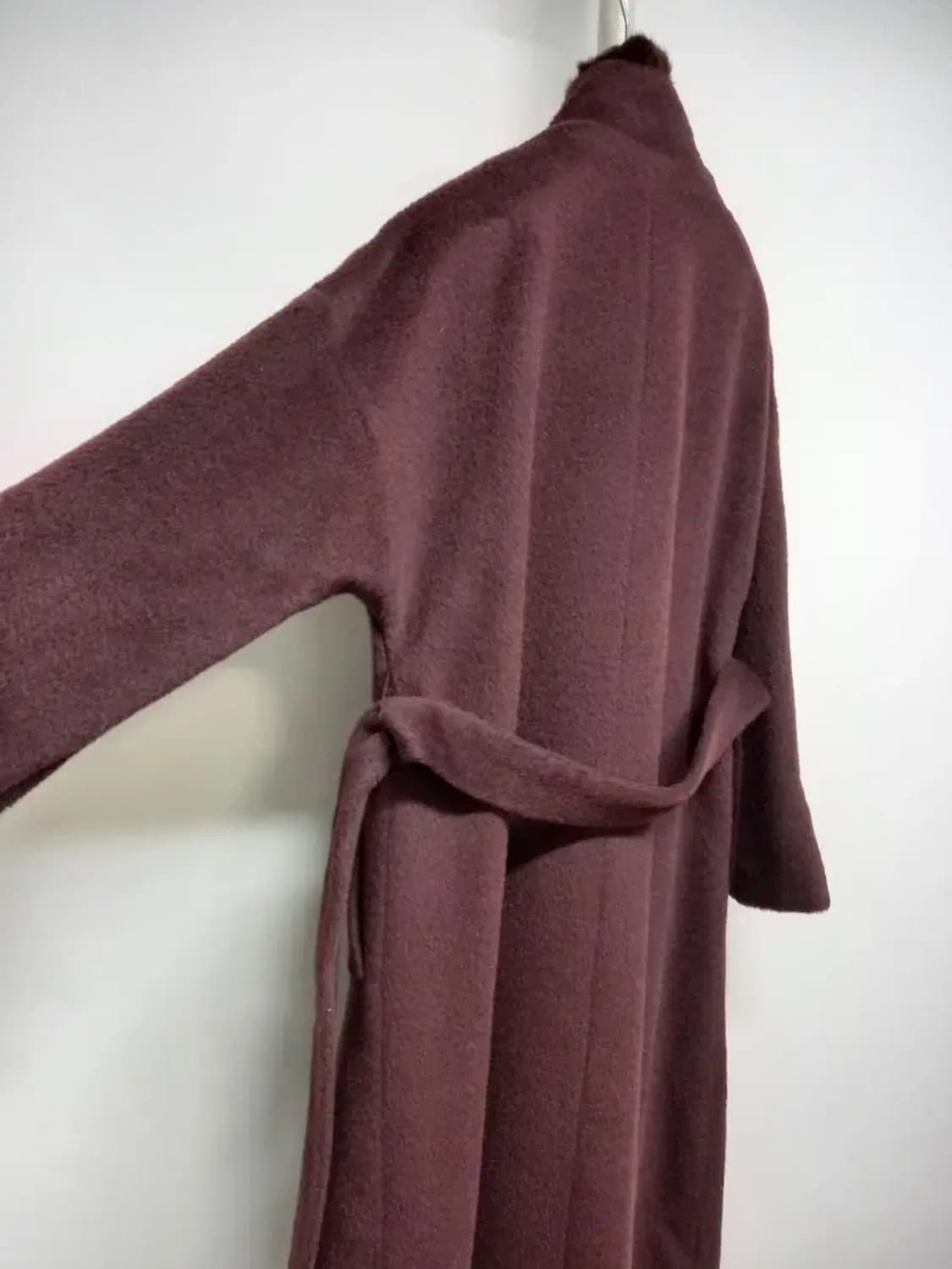 새 발렌시아 라마 밍크 맥시롱코트 55 상품이미지6