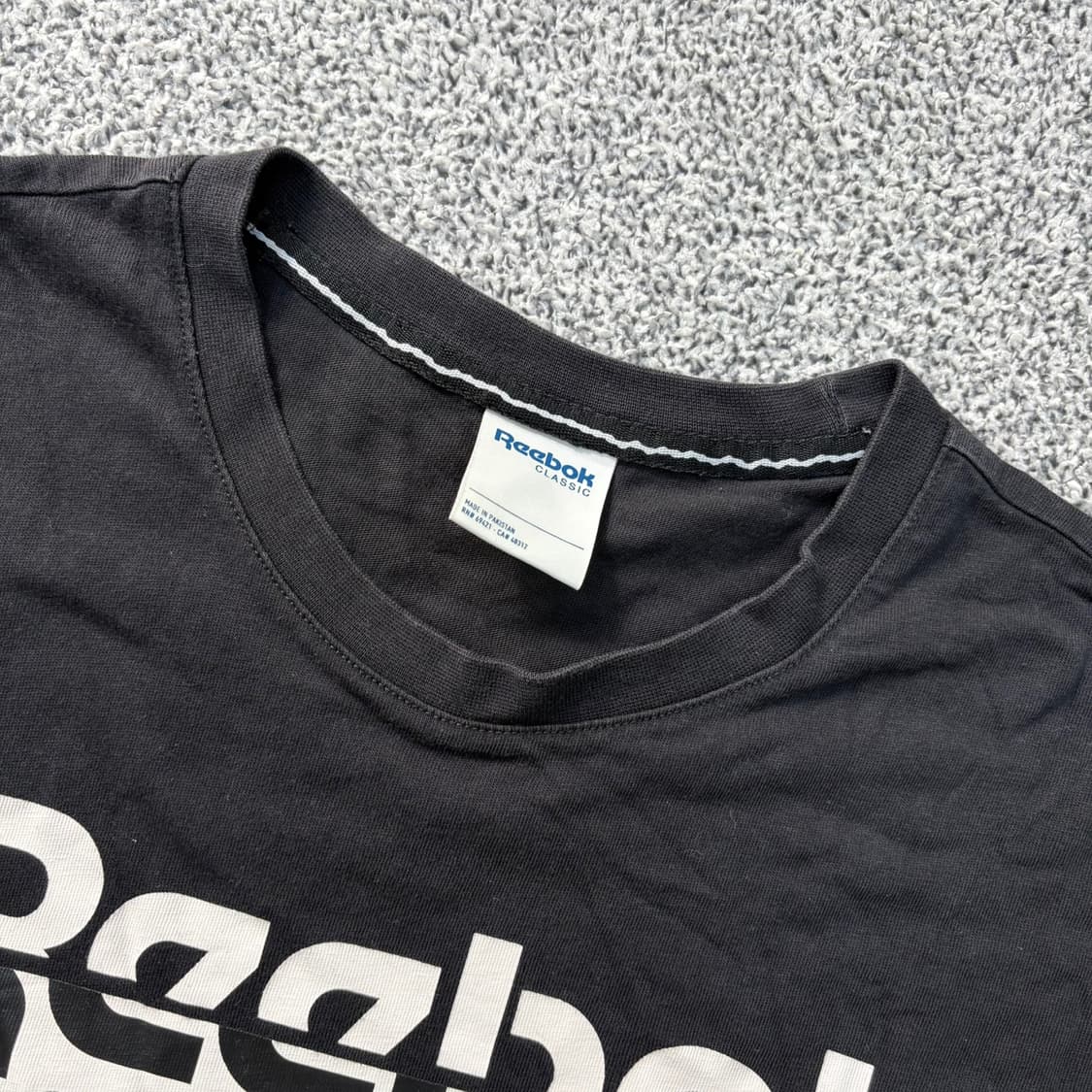 XL 리복 클래식 박스로고 반팔티 0325J 상품이미지2