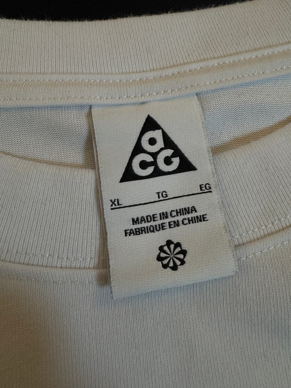 (XL)나이키 ACG 드라이핏 롱슬리브 티셔츠 서밋 화이트 상품이미지6