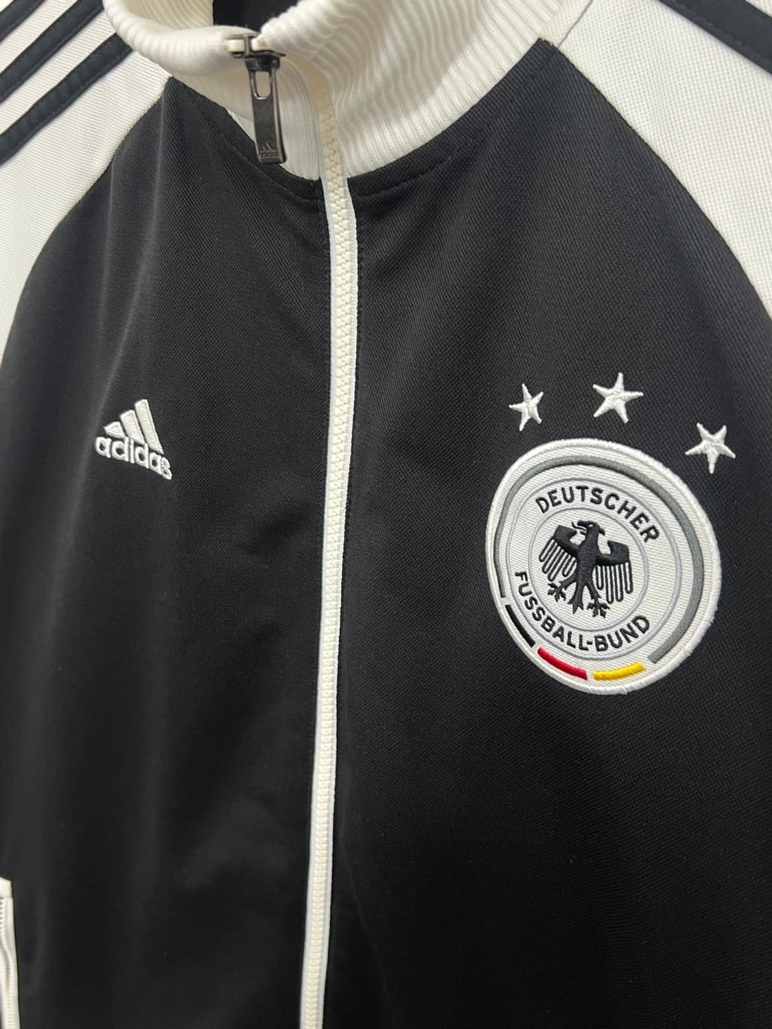 아디다스 흰검 독일 국대 트랙탑 희귀져지 상품이미지4