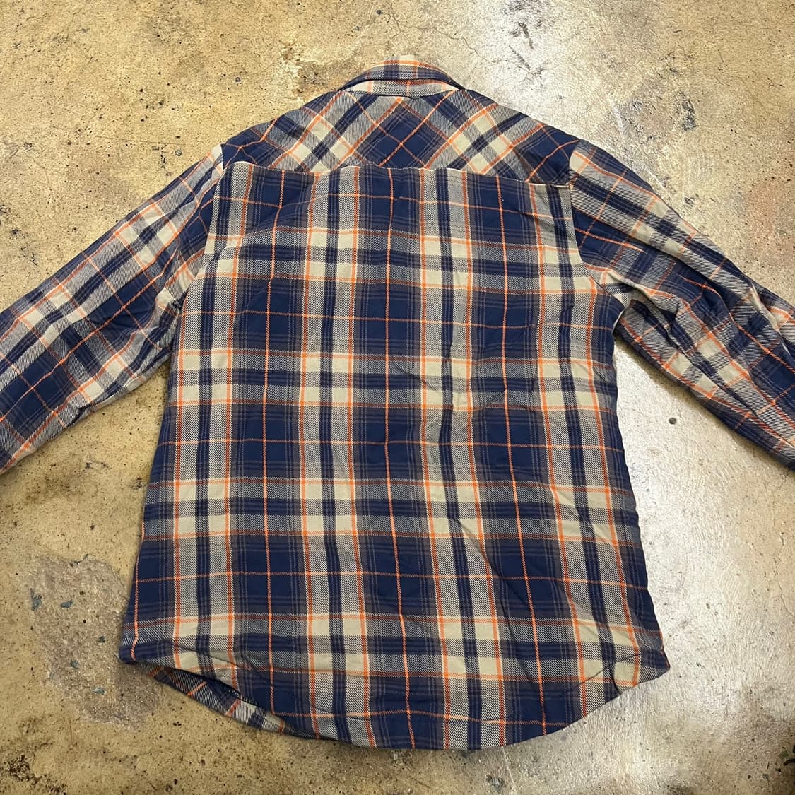 [정품] 할리데이비슨 체크 남방 셔츠 b14 상품이미지4