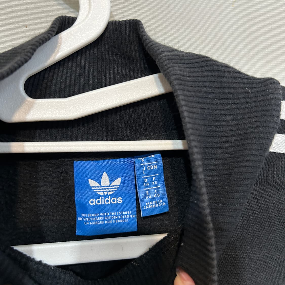 아디다스 남성 기모 맨투맨 L 상품이미지2