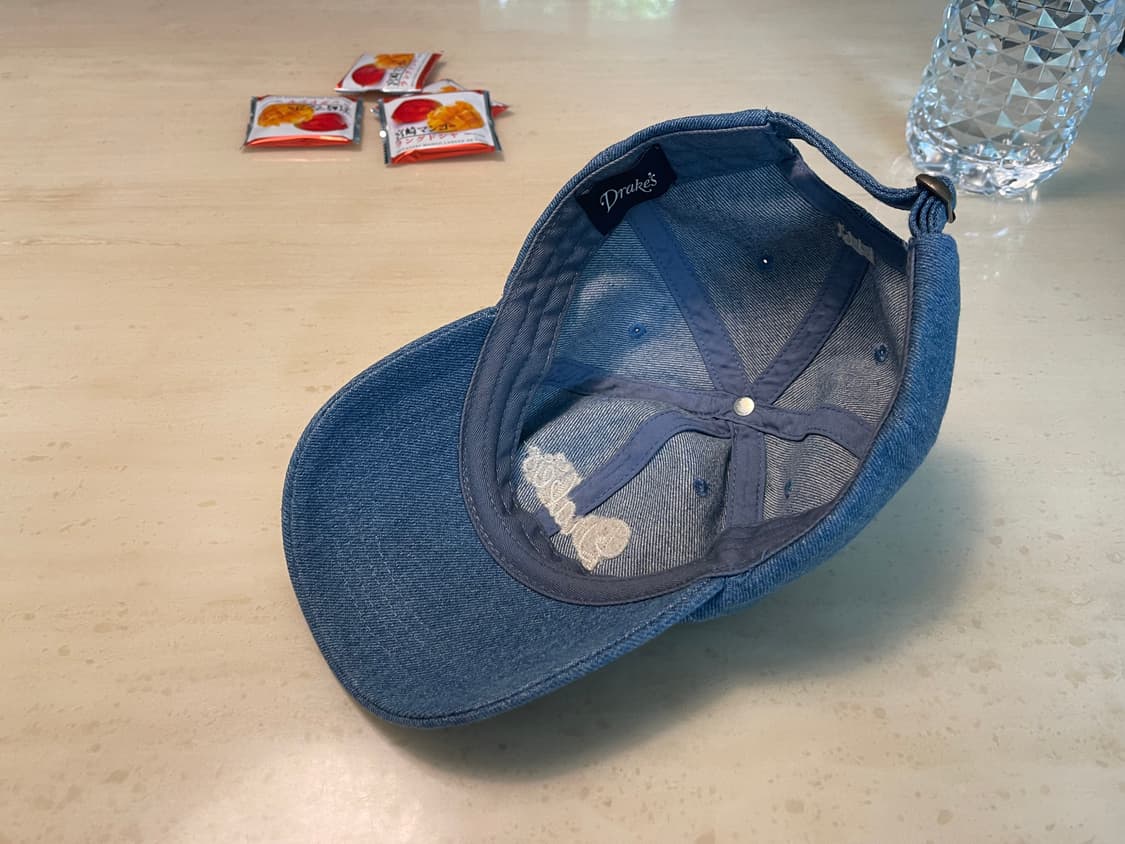 드레익스(Drakes) 라이트데님 체인스티치 볼캡/모자 상품이미지6