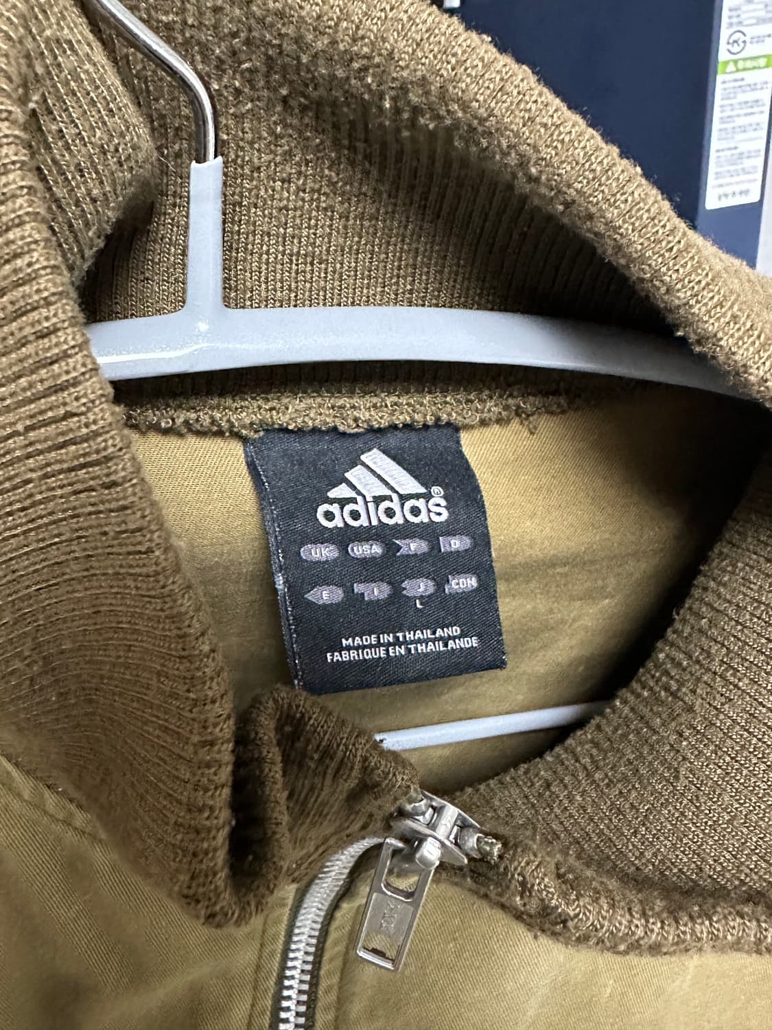 아디다스 대장급 카키 자켓져지 (희귀) 상품이미지3