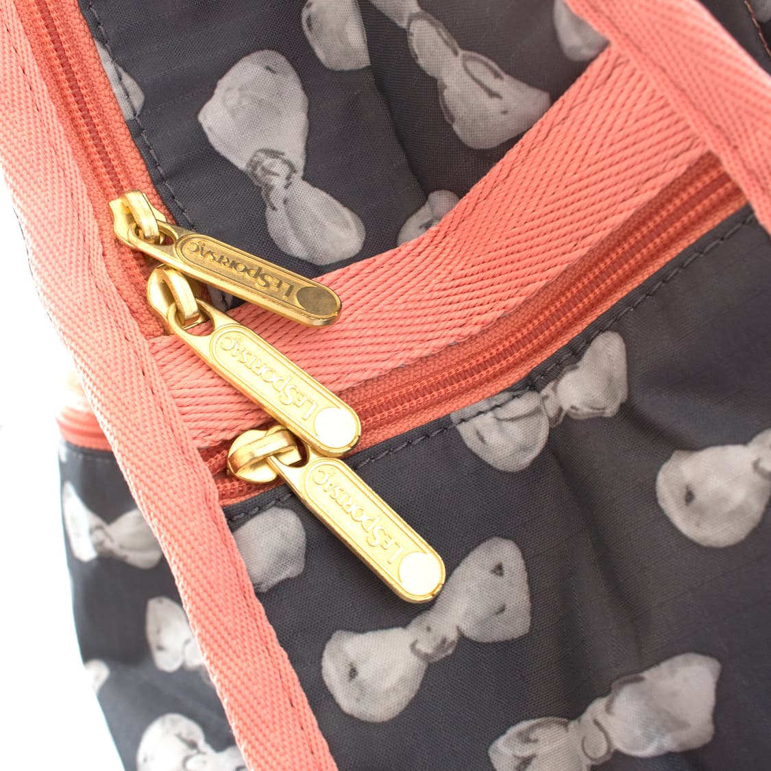 츠모리치사토 x Lesportsac 리본 배낭과 야옹 파우치 상품이미지8