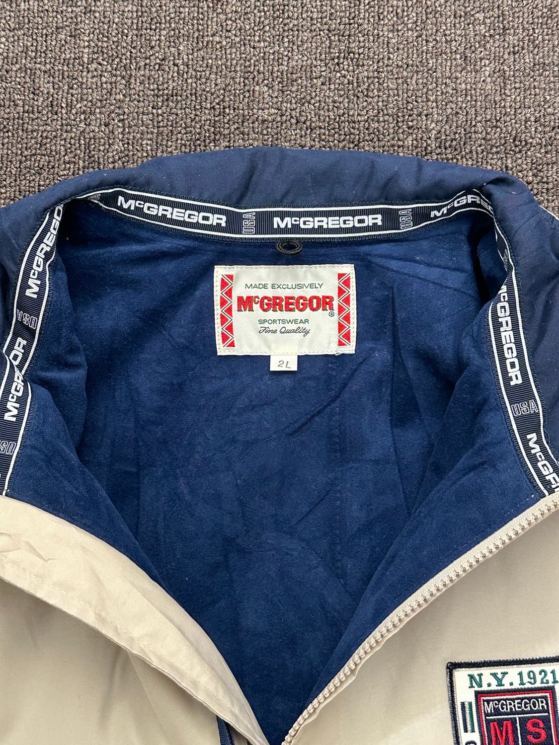 2XL)McGREGOR 빈티지 바람막이 상품이미지5