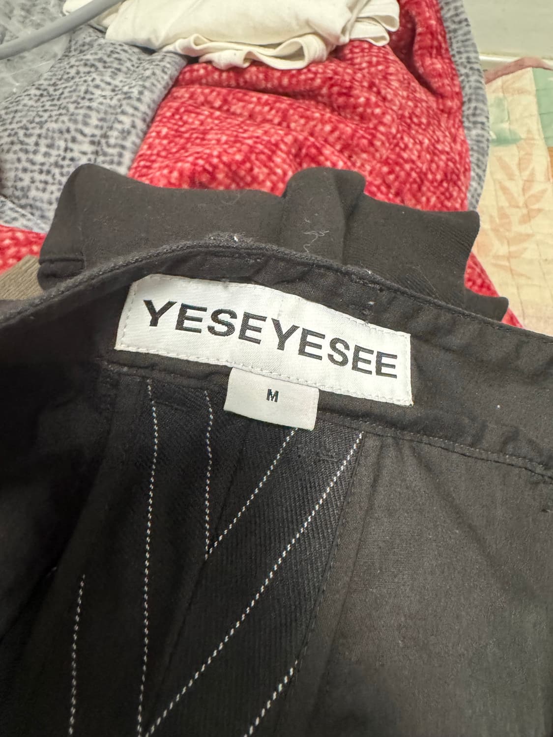 YESEYESEE 스트라이프 팬츠 m 상태 최상 상품이미지3