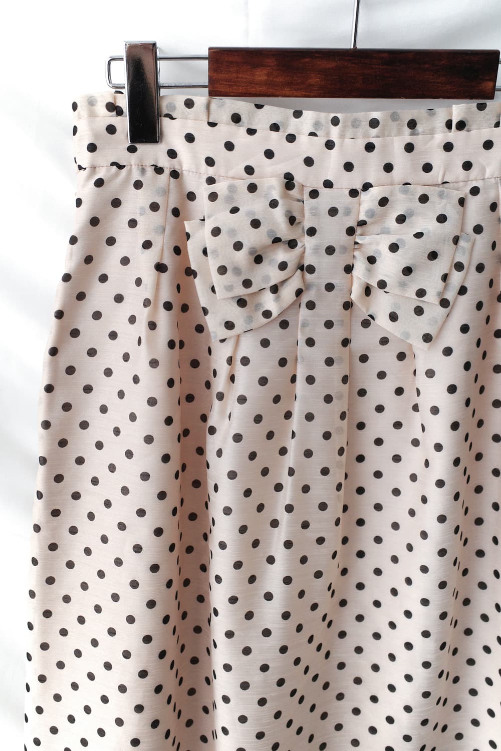 dot ribbon skirt 상품이미지2