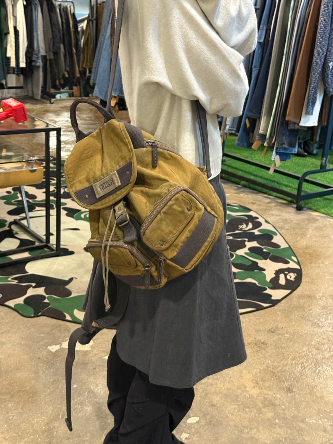 Kamp 복조리 미니 백팩 상품이미지2