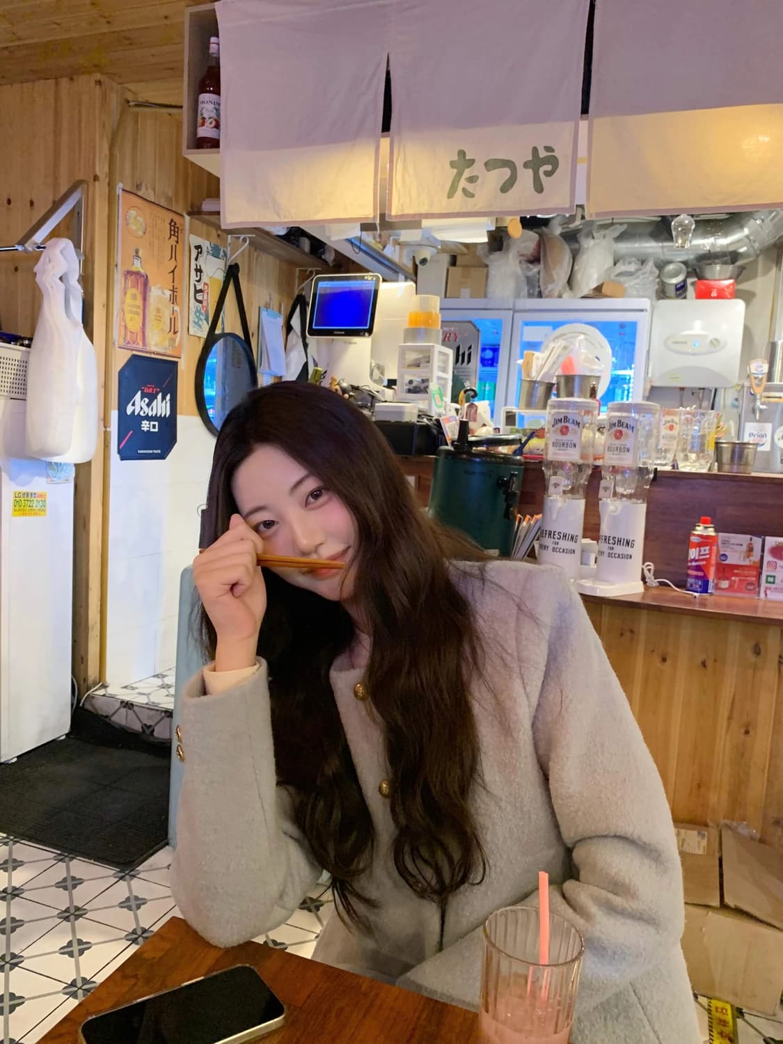 제니오 뉴 버니 부클 오버사이즈 자켓 아우터 상품이미지7