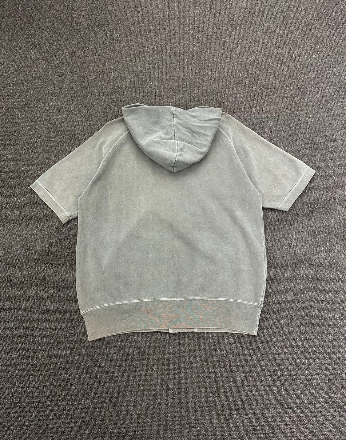 XL)Dickies 빈티지 그레이 반팔 후드 자켓 상품이미지6