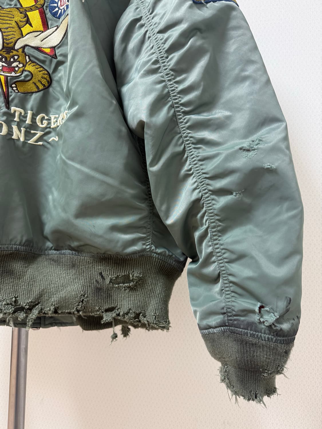 빈티지 ma-1 xtonz 항공 자켓 상품이미지10