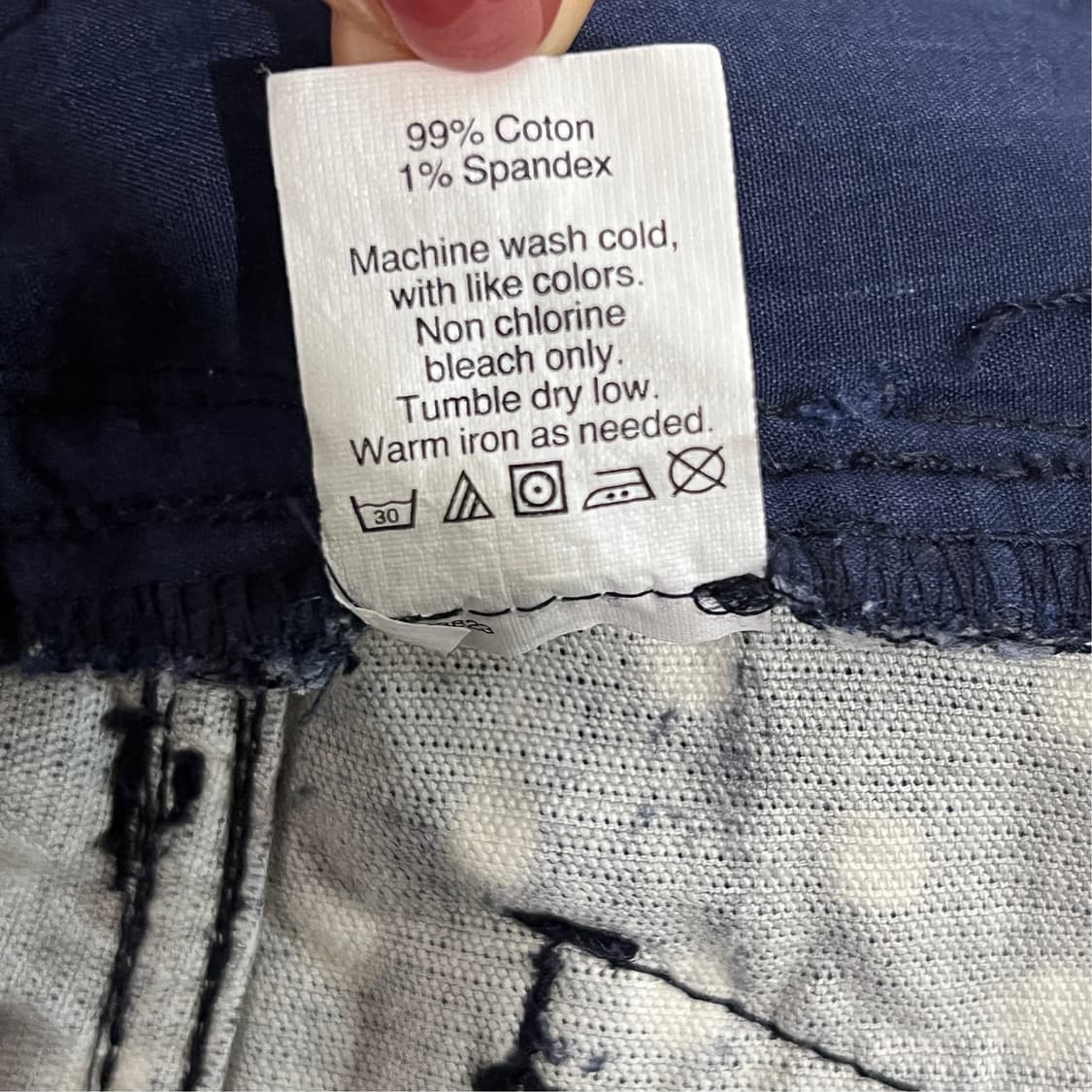 [31] 제이크루 폴카도트 코듀로이 팬츠 네이비  상품이미지7