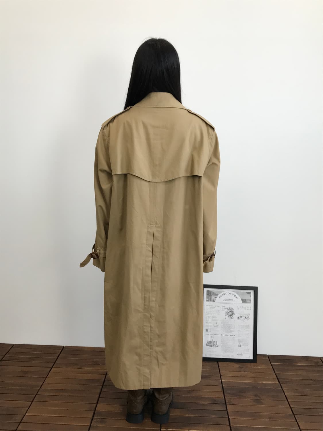 Vintage Burberrys Trench Coat Beige 상품이미지3
