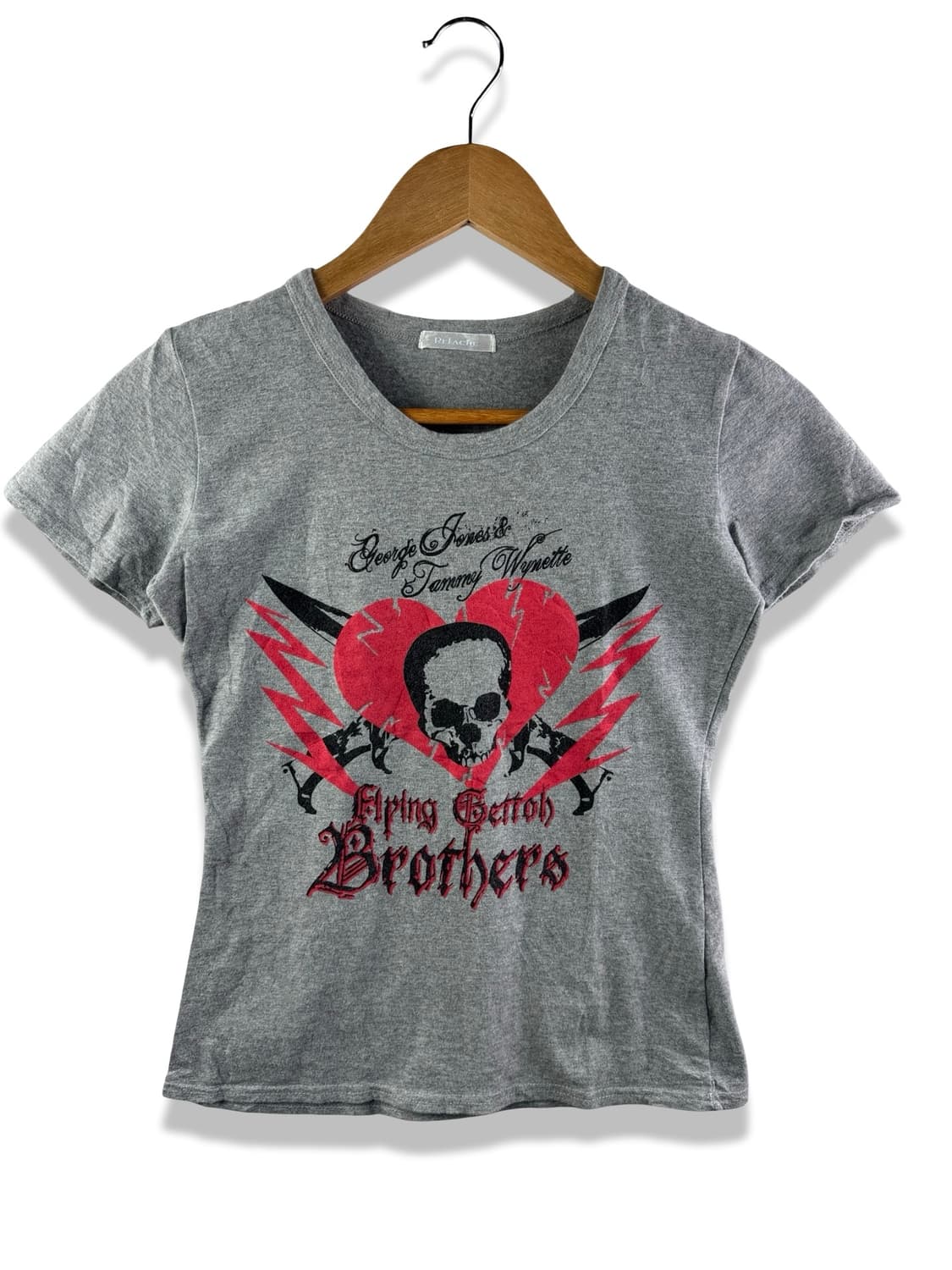 JPN 스컬 펑크 하트 딱붙 슬리브1818 상품이미지1