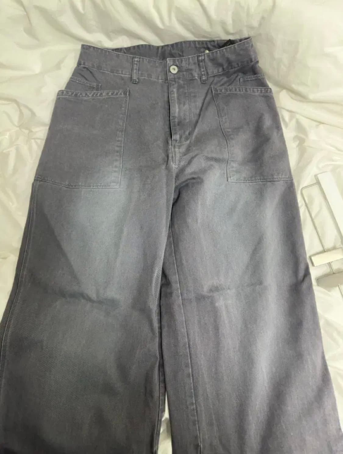 폴리테루 코튼 퍼티그 팬츠 미드 그레이 상품이미지2