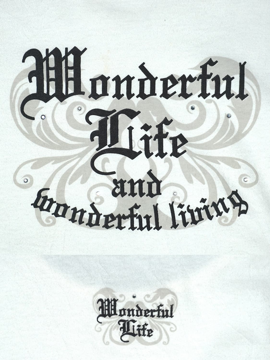 y2k gothic lettering t  상품이미지4