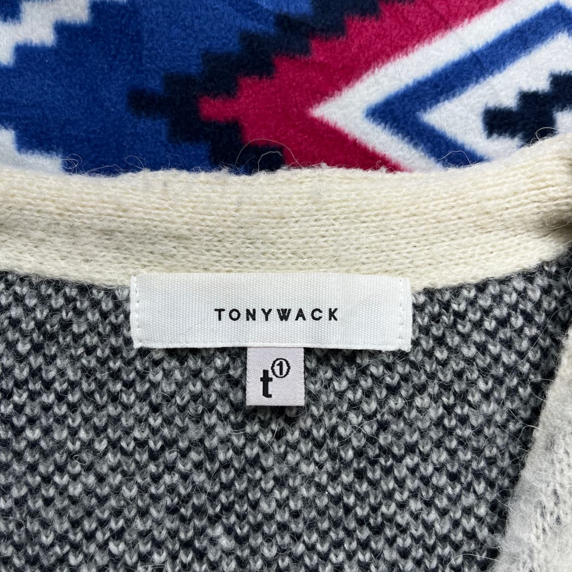 TONYWACK 알파카 혼방 가디건(실측확인) 상품이미지2