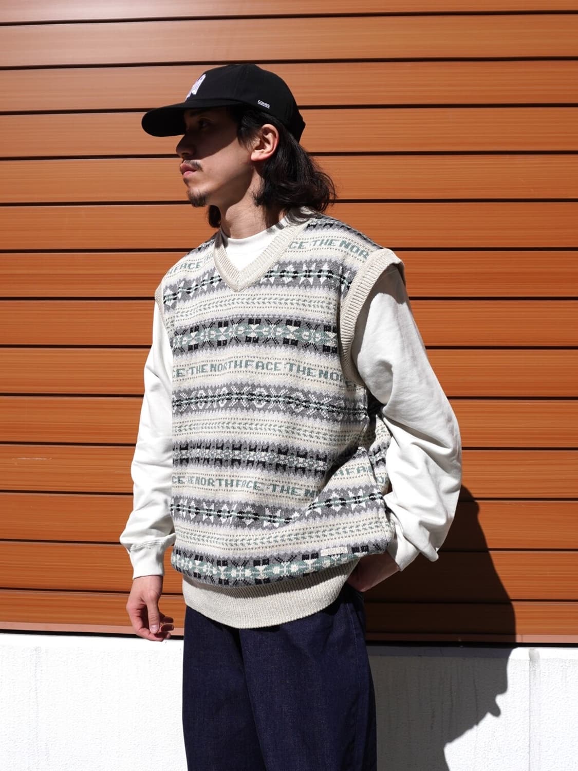 노스페이스 퍼플라벨 고어텍스 인피니움 페어아일 니트베스트 / M 상품이미지1