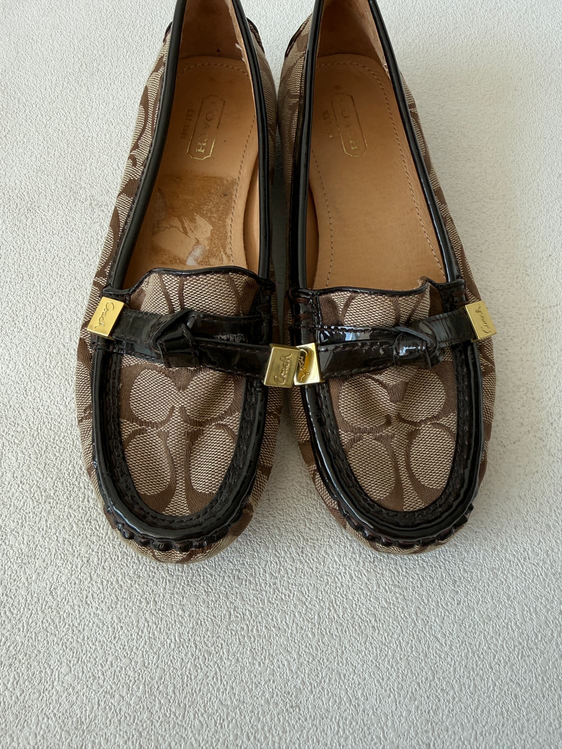 [US5.5, 225]코치(COACH) 모노그램 로퍼 상품이미지5