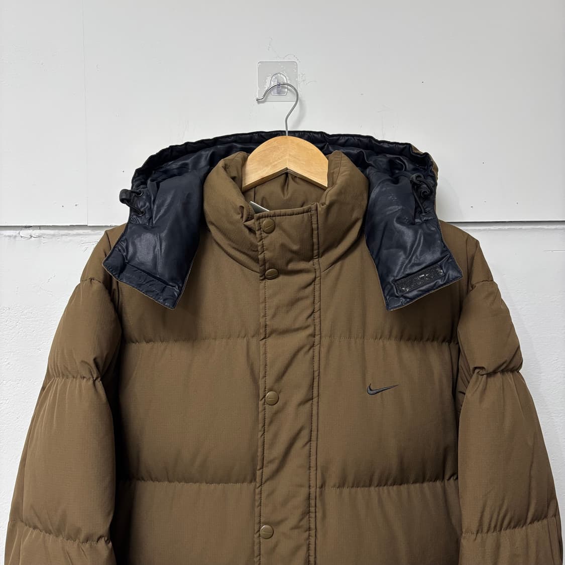 나이키 브라운 스우시 오리털 롱패딩 상품이미지2