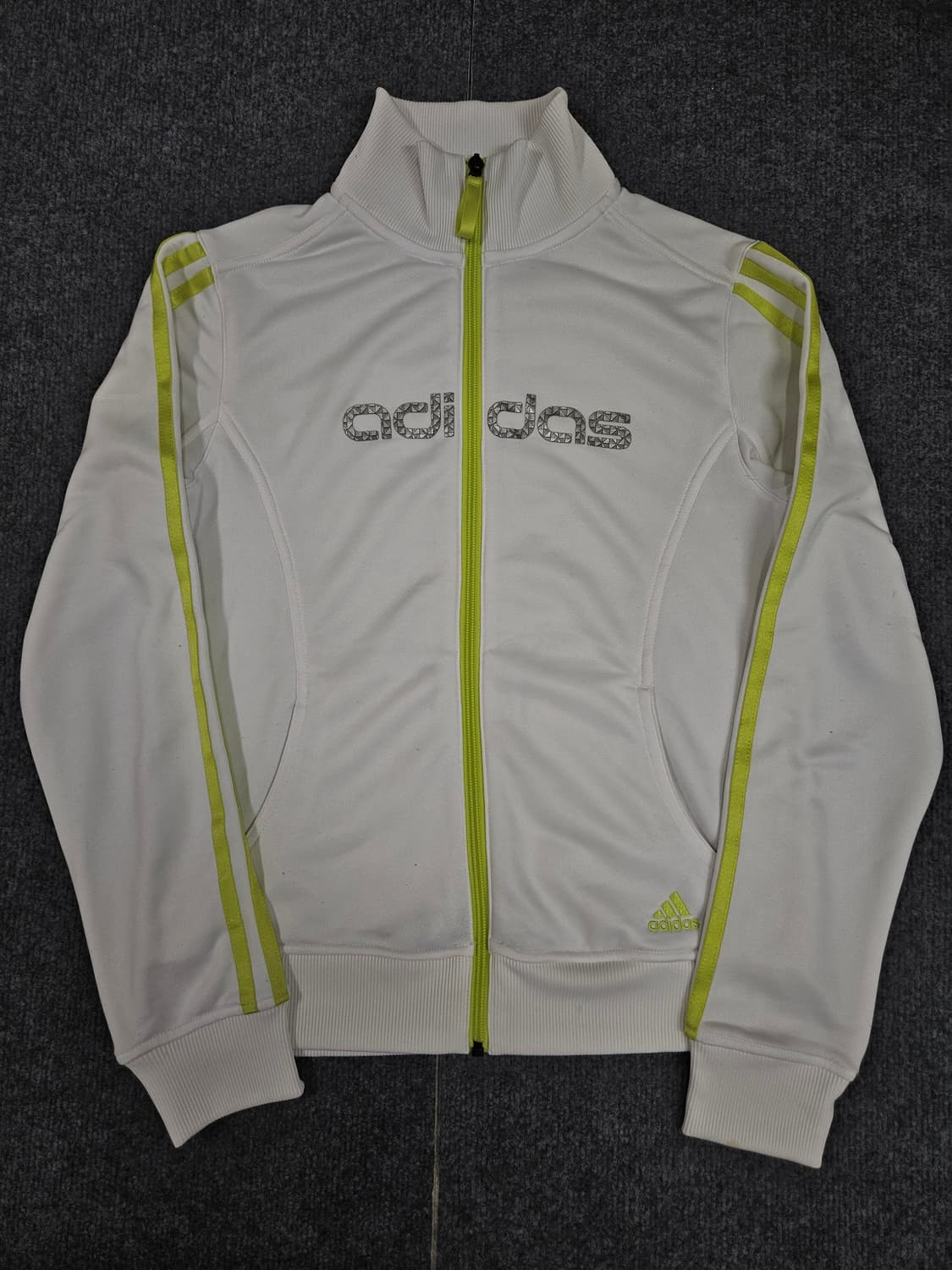 아디다스 화이트 트랙탑 져지 급처 상품이미지1