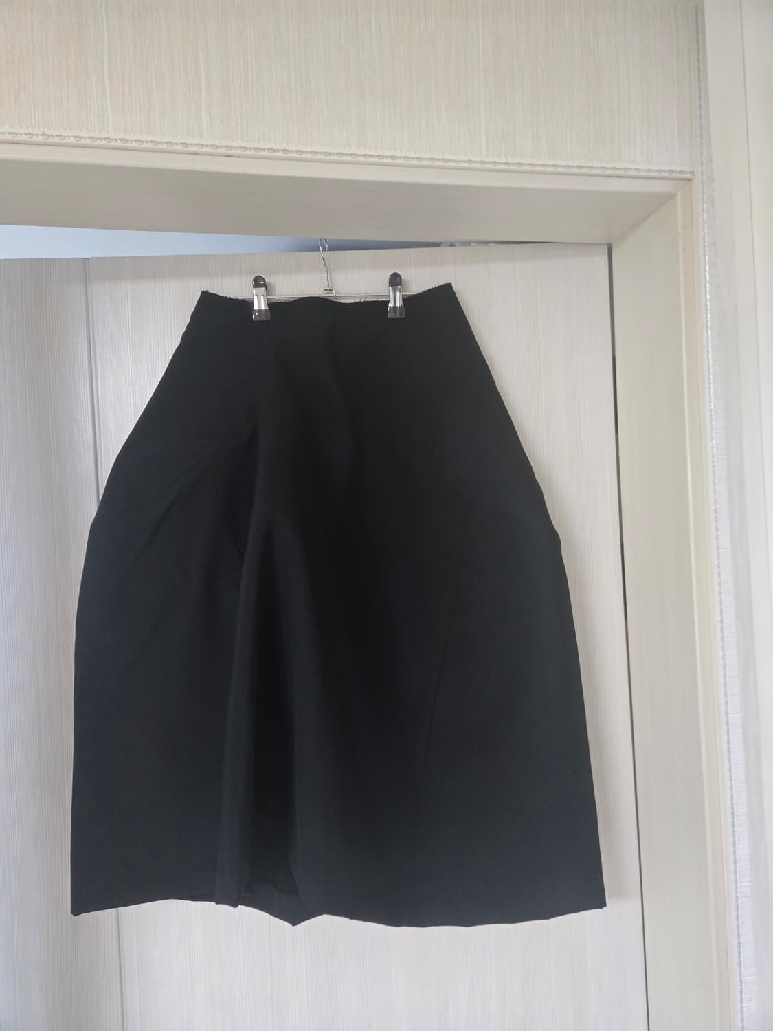 꼼데가르송 패널 울 미디 스커트 xs 상품이미지6