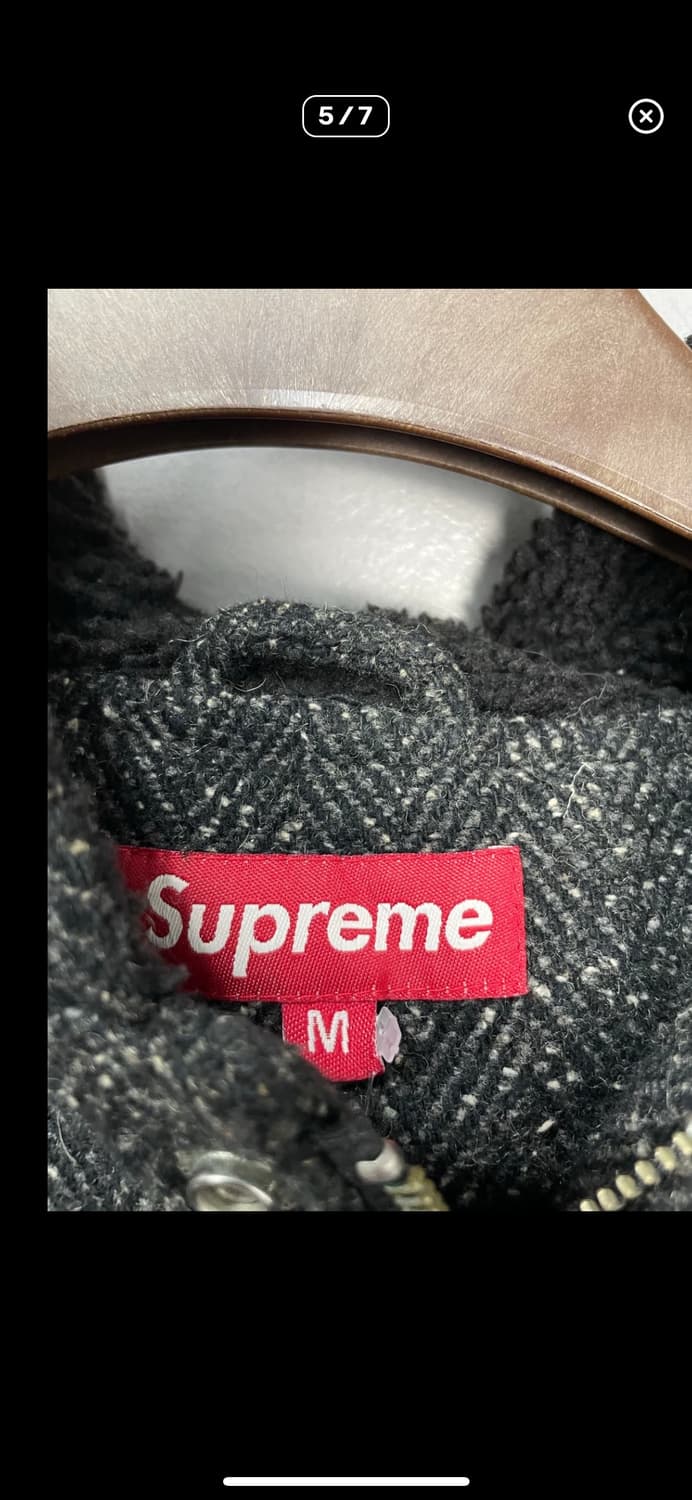 슈프림 해링본 후드 재킷 A2426 상품이미지5