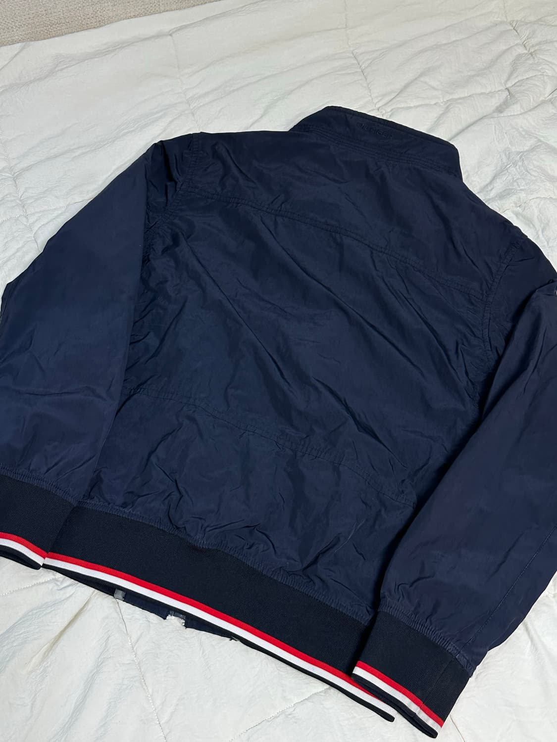 타미힐피거 네이비 블루종 바람막이 자켓 미디움 상품이미지2